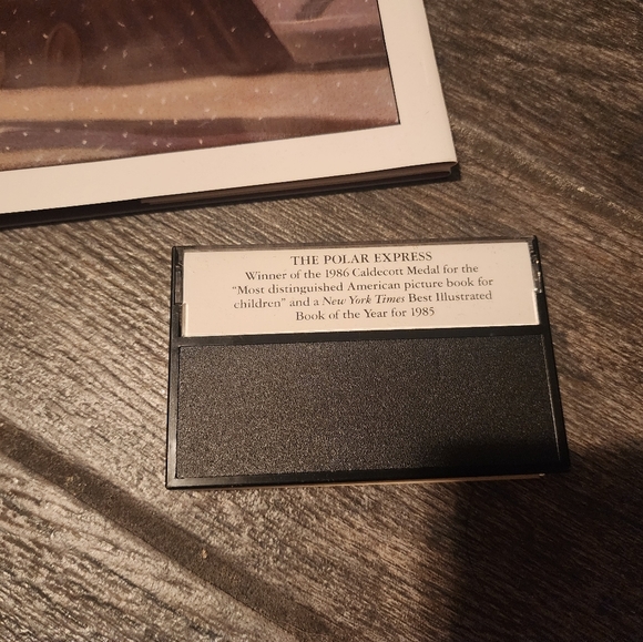 The Polar Express Book And Casette By Chris Van Allsburg - Picture 4 of 6